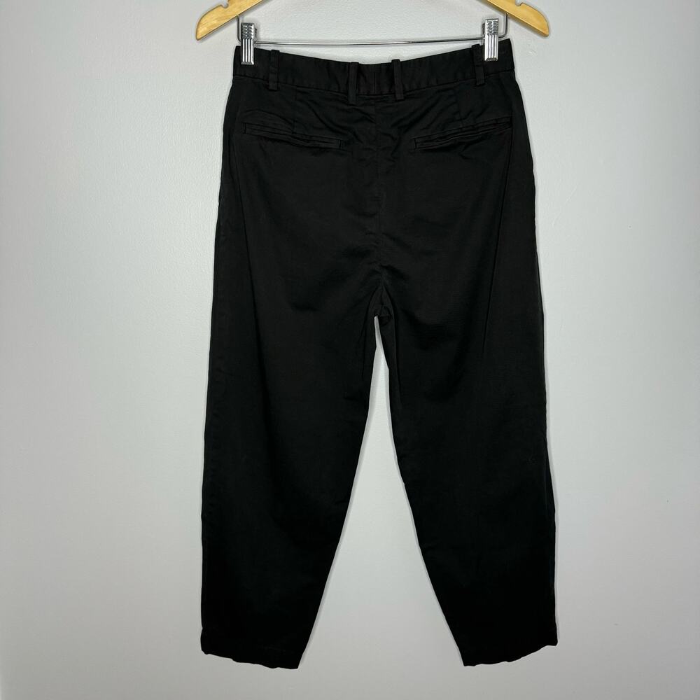 Everlane The Slouchy Chino Pant Black High Rise Cotton Casual Sz 0 Casual - Picture 7 of 9